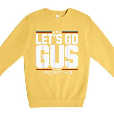 LetS Go Gus Harris Waltz 2024 For President Premium Crewneck Sweatshirt