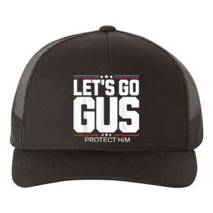 LetS Go Gus Harris Waltz 2024 For President Yupoong Adult 5-Panel Trucker Hat