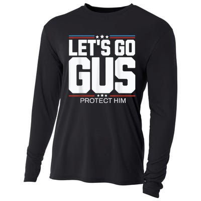 LetS Go Gus Harris Waltz 2024 For President Cooling Performance Long Sleeve Crew