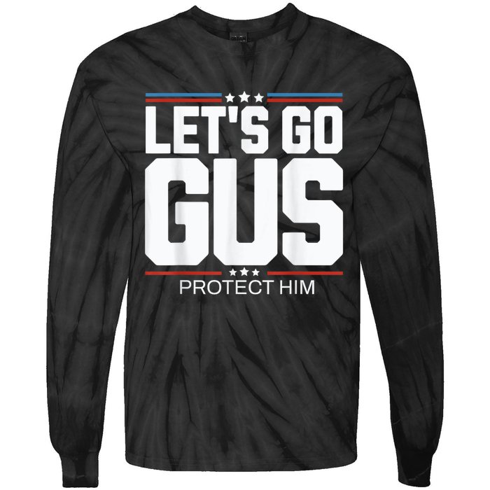 LetS Go Gus Harris Waltz 2024 For President Tie-Dye Long Sleeve Shirt