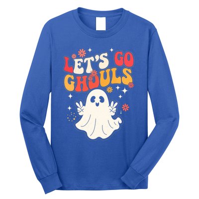 Lets Go Ghouls Ghost Halloween Spooky Costume Family Gift Long Sleeve Shirt