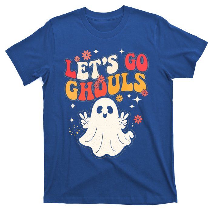 Lets Go Ghouls Ghost Halloween Spooky Costume Family Gift T-Shirt