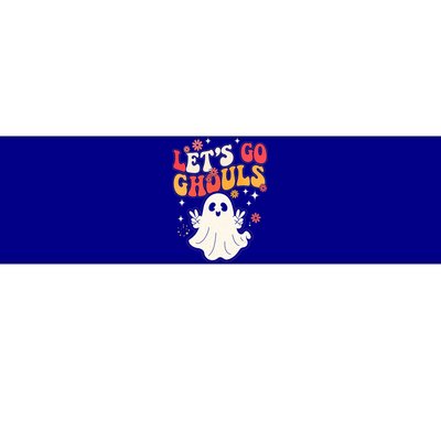 Lets Go Ghouls Ghost Halloween Spooky Costume Family Gift Bumper Sticker