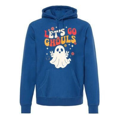 Lets Go Ghouls Ghost Halloween Spooky Costume Family Gift Premium Hoodie