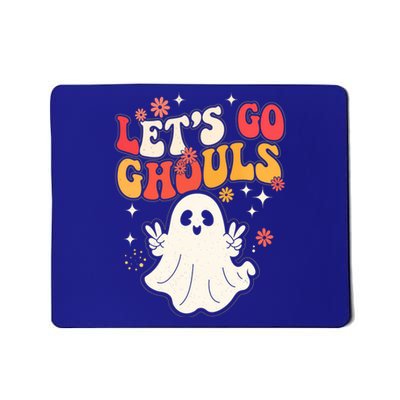 Lets Go Ghouls Ghost Halloween Spooky Costume Family Gift Mousepad