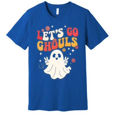 Lets Go Ghouls Ghost Halloween Spooky Costume Family Gift Premium T-Shirt