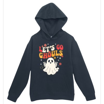 Lets Go Ghouls Ghost Halloween Spooky Costume Family Gift Urban Pullover Hoodie