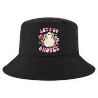 Lets Go Ghouls Retro Halloween Bachelorette Bridal Party Cool Comfort Performance Bucket Hat