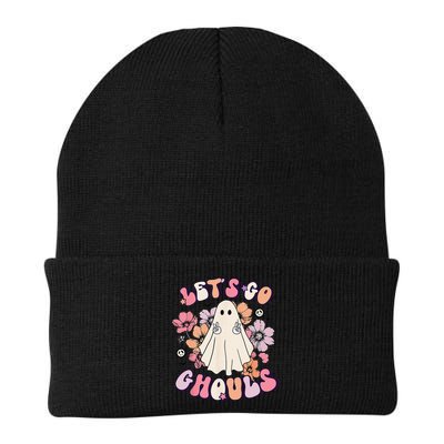 Lets Go Ghouls Retro Halloween Bachelorette Bridal Party Beanie