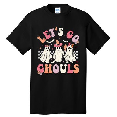 LetS Go Ghouls Halloween Ghost Outfit Costume Tall T-Shirt