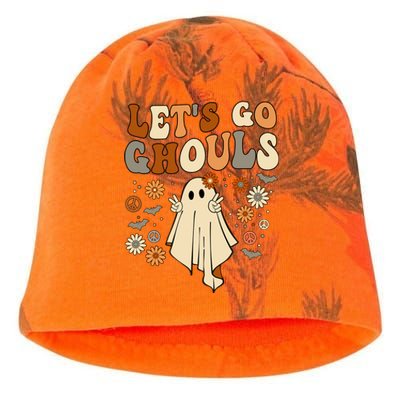 Lets Go Ghouls Gift Lets Go Ghouls Funny Halloween Funny Gift Kati - Camo Knit Beanie