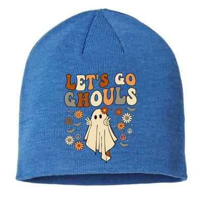 Lets Go Ghouls Gift Lets Go Ghouls Funny Halloween Funny Gift Sustainable Beanie