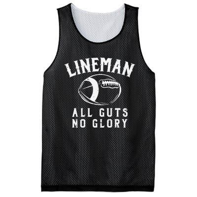 Lineman Guts Glory Funny American Football Gridiron Gift Mesh Reversible Basketball Jersey Tank