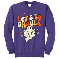 Lets Go Ghouls Ghost Retro Halloween Costume Sweatshirt
