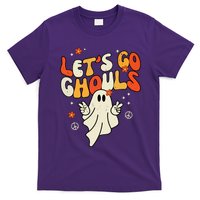 Lets Go Ghouls Ghost Retro Halloween Costume T-Shirt