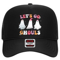 Lets Go Ghouls Cute Halloween Girl Squad Trucker Hat