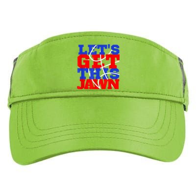 Let's Go Get This Jawn Proud Slang Adult Drive Performance Visor