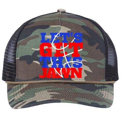 Let's Go Get This Jawn Proud Slang Retro Rope Trucker Hat Cap