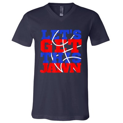 Let's Go Get This Jawn Proud Slang V-Neck T-Shirt