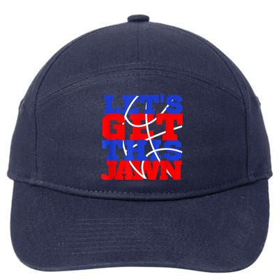 Let's Go Get This Jawn Proud Slang 7-Panel Snapback Hat