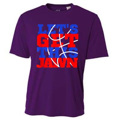 Let's Go Get This Jawn Proud Slang Cooling Performance Crew T-Shirt