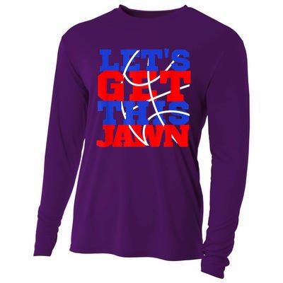 Let's Go Get This Jawn Proud Slang Cooling Performance Long Sleeve Crew