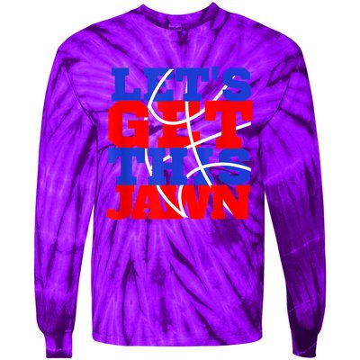 Let's Go Get This Jawn Proud Slang Tie-Dye Long Sleeve Shirt