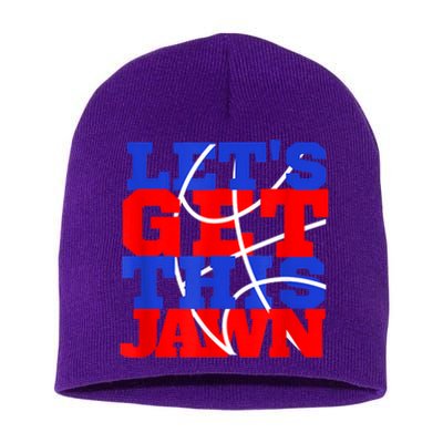 Let's Go Get This Jawn Proud Slang Short Acrylic Beanie