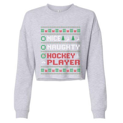 List Great Gift Cropped Pullover Crew