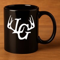 Luke Grimes Grey Ohio 11oz C Handle Ceramic Mug