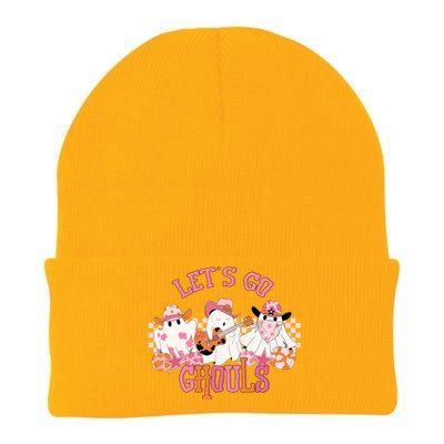 LetS Go Ghouls Western Halloween Design Gift Knit Cap Winter Beanie