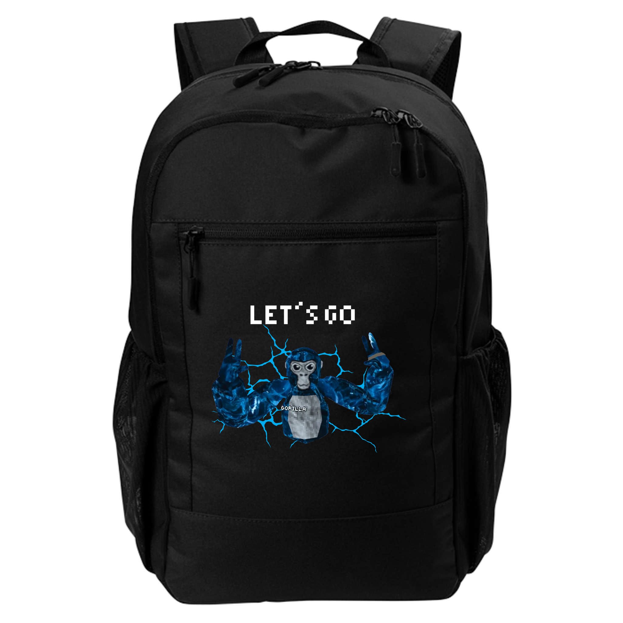 Let's Go Gorilla Gamer Meme Backpack