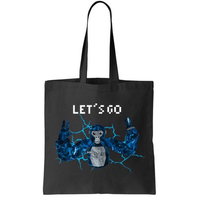 Let's Go Gorilla Gamer Meme Bag