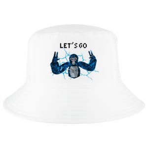 Let's Go Gorilla Gamer Meme Cool Comfort Performance Bucket Hat