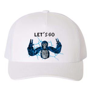 Let's Go Gorilla Gamer Meme Yupoong Adult 5-Panel Trucker Hat