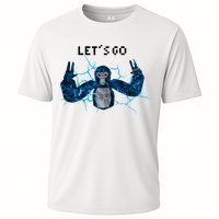 Let's Go Gorilla Gamer Meme Cooling Performance Crew T-Shirt