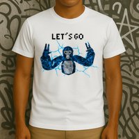 Let's Go Gorilla Gamer Meme T-Shirt
