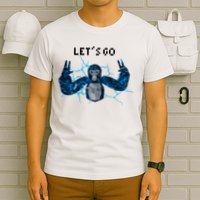 Let's Go Gorilla Gamer Meme T-Shirt
