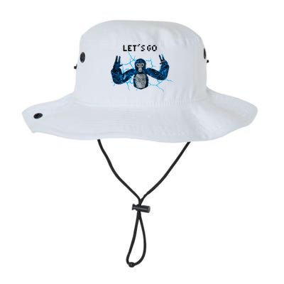Let's Go Gorilla Gamer Meme Bucket Hat