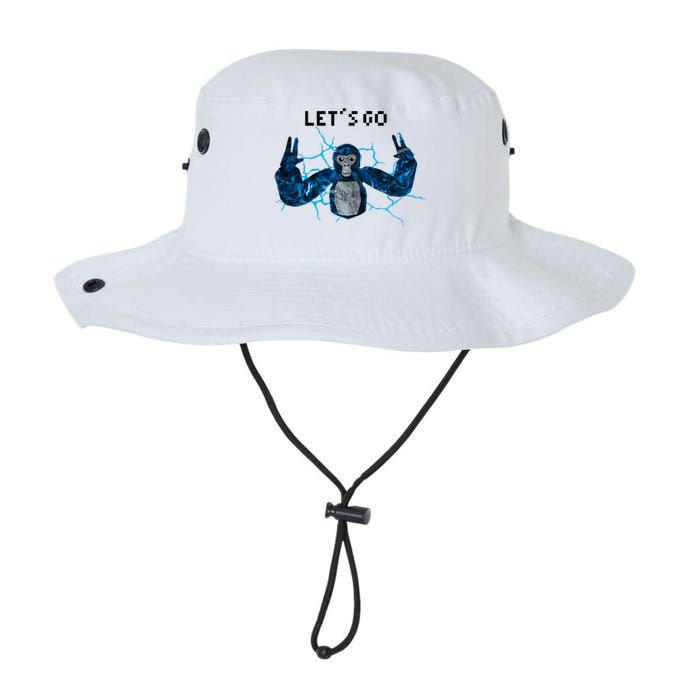 Let's Go Gorilla Gamer Meme Legacy Cool Fit Booney Bucket Hat