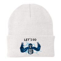 Let's Go Gorilla Gamer Meme Knit Cap Winter Beanie