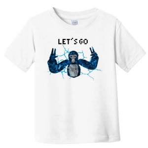 Let's Go Gorilla Gamer Meme Toddler T-Shirt