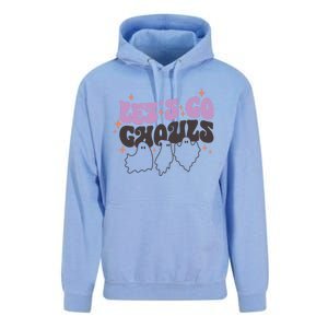 LetS Go Ghouls Cute Ghost Retro Groovy Halloween Great Gift Unisex Surf Hoodie