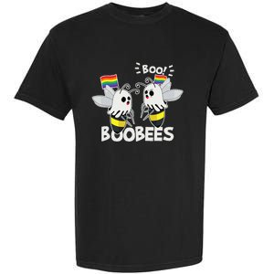 LGBT Gay Ghost Boo Bees Boobees Costume Funny Halloween Gift Garment-Dyed Heavyweight T-Shirt