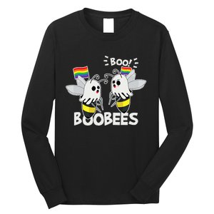 LGBT Gay Ghost Boo Bees Boobees Costume Funny Halloween Gift Long Sleeve Shirt