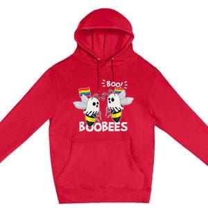 LGBT Gay Ghost Boo Bees Boobees Costume Funny Halloween Gift Premium Pullover Hoodie