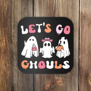 Lets Go Ghouls Halloween Ghost Coaster