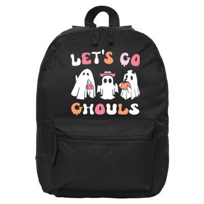 Lets Go Ghouls Halloween Ghost 16 in Basic Backpack