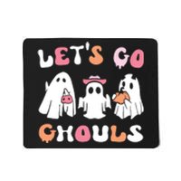 Lets Go Ghouls Halloween Ghost Mousepad