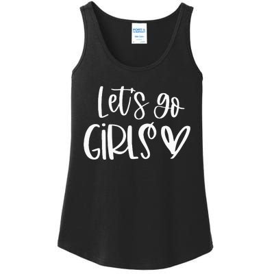 Lets Go Girls Bridesmaid Country Girl Bachelorette Party Ladies Essential Tank